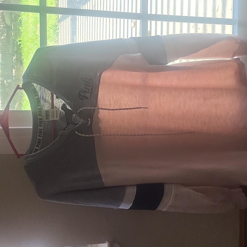 Lightweight pink Victoria secret sweatshirt